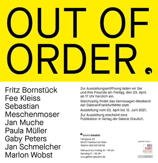 Out of Order - Einladung