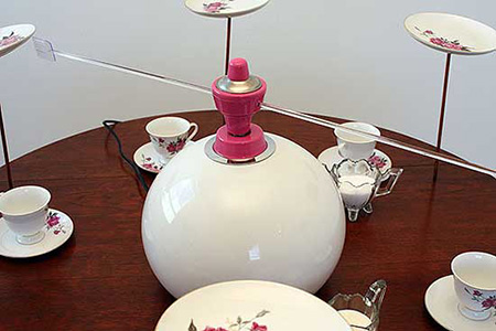pink plate-spinner